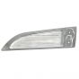 Side Hood Intake Grille Chrome & Black Mesh - Driver Side  ( Fits: 2013 - 2021 Kenworth T680 )