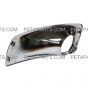 Bumper Auxiliary Light Bezel Chrome - Passenger Side (Fit: Kenworth T660 Truck)