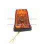 Behind Fender Cab Turn Signal Marker Light with Rubber Grommet - Amber/Amber (Fit: International 9400 9200 8100 8200 8300 4900 4700 4800 Trucks)