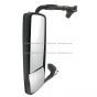 Door Mirror Power Heated Gloss Black with Turn Signal and Arm  - Driver Side (Fit: 2008- 2022 Volvo VNL 670, VNL 780, VNL 630, VNL 730 , VNL 860, 2008- 2013 VNM 200 , VNM 430, VNM 630 , VNX 300 Trucks)