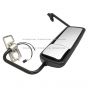 Door Mirror Power Heated Black with Arm - Passenger Side (Fit: 2002-2013 Freightliner Columbia, 2001-2010 Freightliner Coronado, 1996-2010 Freightliner Century)