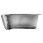 Steel 28 Inches Bumper End Chrome - Driver Side ( Fit: 1992-2004 FREIGHTLINER FL50 60 70 80)