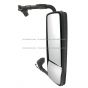 Door Mirror Power Heated Gloss Black with Turn Signal and Arm - Passenger Side (Fits: 2008- 2022 Volvo VNL 670, VNL 780, VNL 630, VNL 730 , VNL 860, 2008- 2013 VNM 200 , VNM 430, VNM 630 , VNX 300 Trucks)