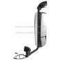 Door Mirror Power Heated with Turn Signal Chrome - Passenger Side ( Fit: 2004 - 2023 Volvo VNL 2004 - 2017 Volvo VNM 2018 - 2023 Volvo VNR 2013 - 2023 Volvo VNX Trucks)