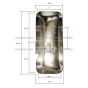 Door Mirror Cover Chrome - Driver Side (Fit: Kenworth T660 T370 T270 T170 T800 T470 T440 Trucks)