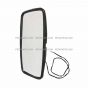Door Mirror Main Convex Only Heated Black - Driver Side (Fit: Mitsubishi Fuso FE FH FG FG4x4 FK455, Isuzu NPR NRR, Nissan UD, Chevrolet/GMC W5500 Trucks)