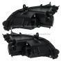 Headlight with LED Bulbs - Driver And Passenger Side (Fit: Kenworth T660 T600 T370 T270 T170 T470 T440 T700 Trucks)