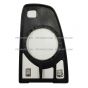 Door Mirror Main with Power and Heating Circuit - Driver Side (Fit: International 9200 9400i 9900i Trucks)