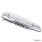 Exterior Door Handle Chrome - Driver Side Rear ( Fits: 07-13 Chevrolet Silverado 1500 2500HD 3500HD Suburban 1500 2500 Tahoe Avalanche GMC Sierra 1500 2500HD 3500HD Yukon XL1500 XL2500 Escalade )