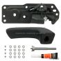 Interior Door Handle Black - Driver Side ( Fits:07-13 Chevrolet Silverado 1500 2500HD 3500HD Suburban 1500 2500 Tahoe Avalanche GMC Sierra 1500 2500HD 3500HD Yukon XL1500 XL2500 Escalade)