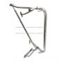 Door Mirror Mounting Bracket Arm Stainless Steel - Passenger Side ( Fit: 1997 - 2023 Western Star Trucks 4700 4800 4900 4900E 4900EX 4900FA 5800 5900 6900 )