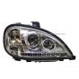 Headlight with White LED - Passenger Side (Fit: Freightliner Columbia Truck)
