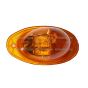 9 Diodes LED Side Marker Light - Amber Lens ( Fits: 2008 - 2014 Freightliner Cascadia )