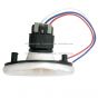 Front Fender Side Marker/Turn Signal Light Clear/Amber with 3 Wire Plug 3 Pin High/Low Beam Female Connector (Fit: 2002-2019 Freightliner M2 All Models)