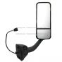 Door Mirror Heated and Powered Chrome - Passenger Side (Fit: 2008 - 2015 Freightliner Cascadia Truck)