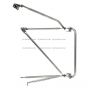 Stainless - Door Mirror Bracket Arm CAB MOUNT - Passenger Side ( Fits: 1988-2010 Freightliner CLASSIC XL FLA FLB FLD112 FLD112SD FLD120 FLD120 CLASSIC FLD120SD )