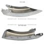 Steel Bumper End Chrome - Driver Side (Fit: 2003-2023 Freightliner M2 106 112 Bussiness Class)
