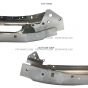 Steel Bumper Chrome - Center (Fit: 2003-2023 Freightliner M2 106 112 Bussiness Class)
