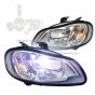 Headlight with LED Bulbs - Driver & Passenger Side (Fit: Freightliner M2 106 112 Business Class)