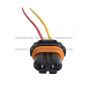 2 Wire 2 Pin Female Universal Headlight for 9005 / 9005XS Bulbs Connect Pigtail Plug