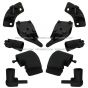 10 Pieces Combo - Bracket Arm Mountings for Door Mirror - Driver & Passenger Side (Fit: 2004 - 2023 Volvo VNL 2004 - 2017 Volvo VNM 2018 - 2023 Volvo VNR 2013 - 2023 Volvo VNX)