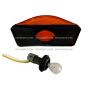 Behind Fender Cab Turn Signal Marker Light with Rubber Grommet - Amber/Amber (Fit: International 9400 9200 8100 8200 8300 4900 4700 4800 Trucks)