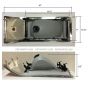 Headlight - Driver Side (Fit: 1990-2003 Mack CH600 CH612 CL600 CL700, 1998-1999 CH613 SBA Hood Truck)