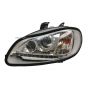 Headlight with LED Strip - Driver Side (Fits: Freightliner M2 106 112 Business Class)