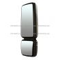 Door Mirror Chrome with LED Turn Signal Strip - Passenger Side (Fit: International 4300 4400 7400 7600 8500 8600 Truck )