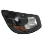 Headlight Black - Passenger Side (Fit: Hino 258ALP 268 268A 338CT Trucks)