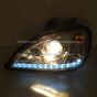 Headlight with White LED - Driver Side (Fit: Freightliner Columbia Truck )