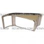 Inset Bezel Chrome - Passenger Side (Fit: Mack CH613 SBA Truck)