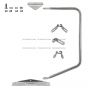 Door Mirror Mounting Bracket Arm & Plates Stainless Steel - Passenger Side ( Compatible with Mack DM600 800 65-05 U600 65-00 65-88 DM400 885SX 65-78 DM609 DM 897SX 75-85 DMM600 72-02 )