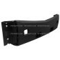 Central Bumper Plastic Black (Fit: 2013-2020 Peterbilt 579)