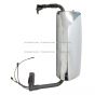 Door Mirror Power Heated Chrome with Arm and Turn Signal Assembled - Driver Side (Fit: 2008- 2022 Volvo VNL 670, VNL 780, VNL 630, VNL 730 , VNL 860, 2008- 2013 VNM 200 , VNM 430, VNM 630 , VNX 300 Truckss)
