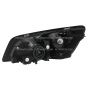 Headlight Black - Passenger Side (Fit: Hino 258ALP 268 268A 338CT Trucks)