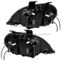 Headlight with LED Bulbs - Driver & Passenger Side (Fit: Freightliner Columbia Truck)