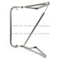 Stainless Steel Door Mirror Bracket - Driver Side ( Fit: 1991 - 2005 Freightliner FL50 60 70 80 106 1987 - 2005 Freightliner FL112 )