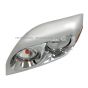 Headlight Chrome with LED Corner Lamp - Driver Side (Fit: Freightliner Century Truck)