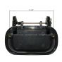 Door Handle Black - Driver Side (Fit: 2006-2007 Isuzu NRR and NPR, 2006-2007 GMC W4000 W4500 Trucks.)