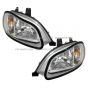 Headlight with LED Bulbs - Driver & Passenger Side (Fit: Freightliner M2 106 112 Business Class)