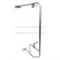 Door Mirror Mounting Bracket Arm Stainless Steel - Driver side ( Compatible with CHEVROLET T6500 T7500 T8500 GMC T6500 T7500 T8500 ISUZU FRR FSS FTR FVR FXR 1997-2010 )
