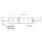 Heavy Duty Shock Absorber with Bushing (Fit: Freightliner, Peterbilt, Kenworth, and Other Trucks) (Replaces: Gabriel 85900)
