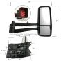 Door Mirror Power Heated Black - Passenger Side ( Fit: 2013-2020 Kenworth T680 T880, 2013-2020 W990 Trucks)