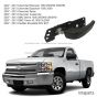 Interior Door Handle Black - Driver Side ( Fits:07-13 Chevrolet Silverado 1500 2500HD 3500HD Suburban 1500 2500 Tahoe Avalanche GMC Sierra 1500 2500HD 3500HD Yukon XL1500 XL2500 Escalade)