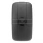 14  x 7 1/2  Rear View FLAT Main Mirror Black (Compatible with International DuraStar 4300 4400 WorkStar 7300 7400 7500 7600 TransStar 8500 8600 2002 - 2017 Various Trucks with 1 1/8  DIA Mirror Arm)