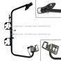 Door Mirror Bracket Arm Power Heated Black - Passenger Side (Fit: 2002-2013 Freightliner Columbia, 2001-2010 Freightliner Coronado, 1996-2010 Freightliner Century)