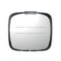 7 1/2  x 6 1/2  Wide Angle Convex Mirror Black (Compatible with International DuraStar 4300 4400 WorkStar 7300 7400 7500 7600 TransStar 8500 8600 2002 - 2017 Various Trucks with 1 1/8  DIA Mirror Arm)