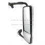 Door Mirror Power Heated with Turn Signal Chrome - Passenger Side ( Fit: 2004 - 2023 Volvo VNL 2004 - 2017 Volvo VNM 2018 - 2023 Volvo VNR 2013 - 2023 Volvo VNX Trucks)