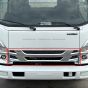 Grille Plastic - Chrome - ( Compatible with Isuzu NPR-HD NQR NRR 5.2L 6.6L FTR FVR 2023 - 2024 )